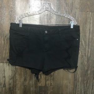 Arizona distressed black shots size 17